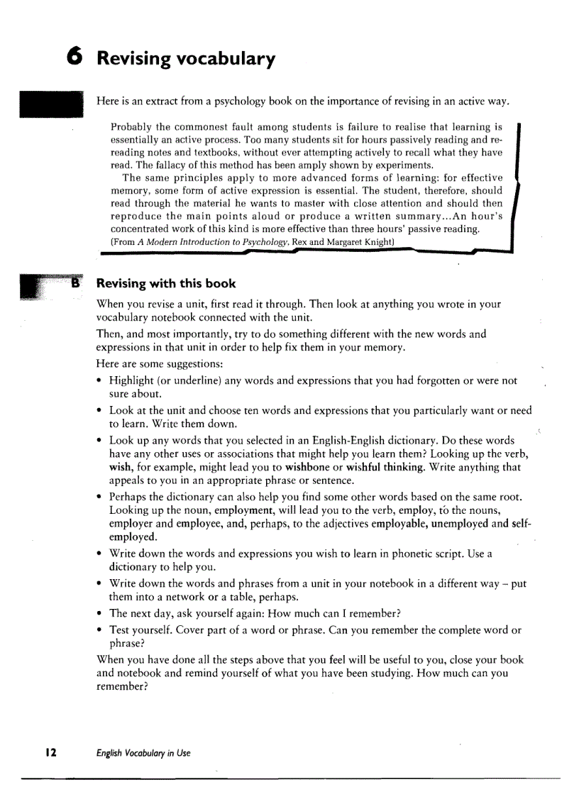 image for page Vocabulary in Use Upper Intermediate Advanced