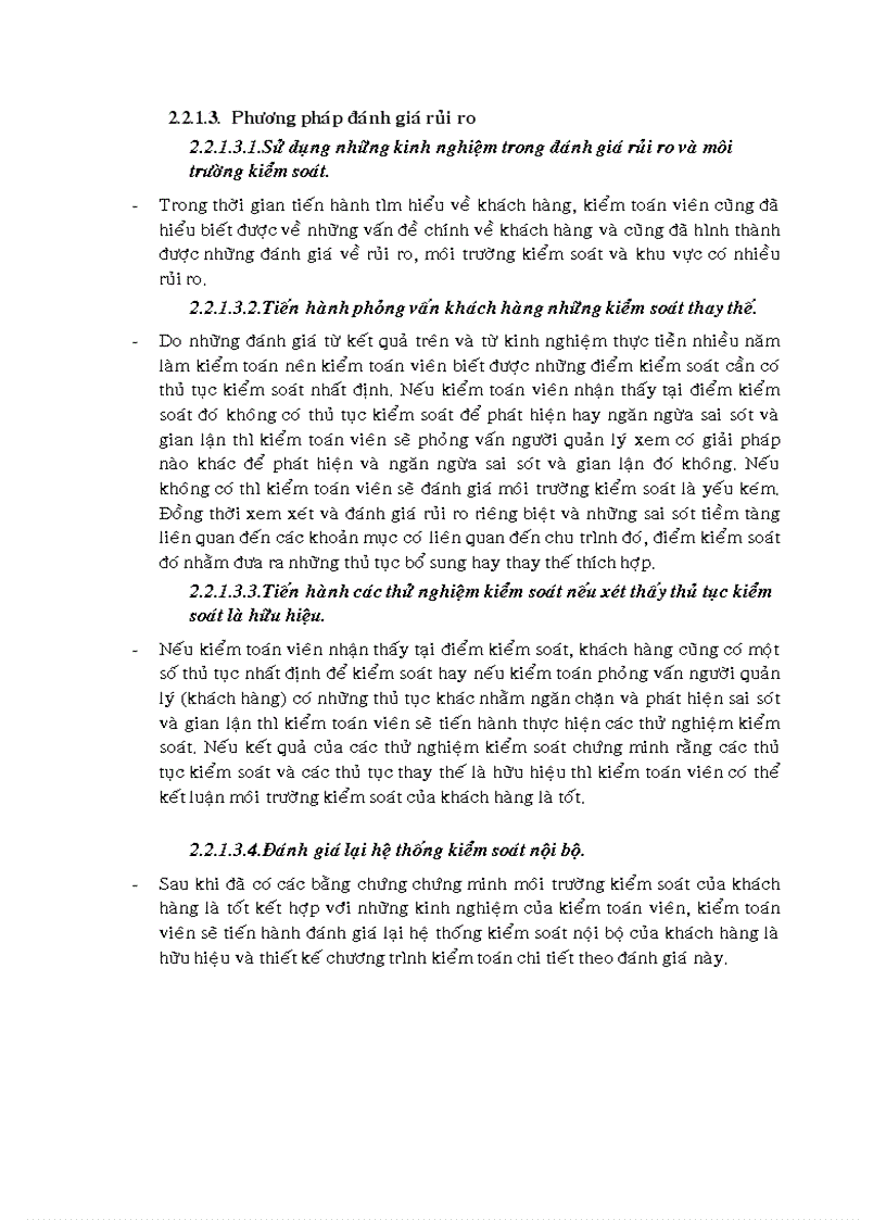 image for page Đánh giá rủi ro kiểm toán tại Công ty kiểm toán và dịch vụ phần mềm TDK