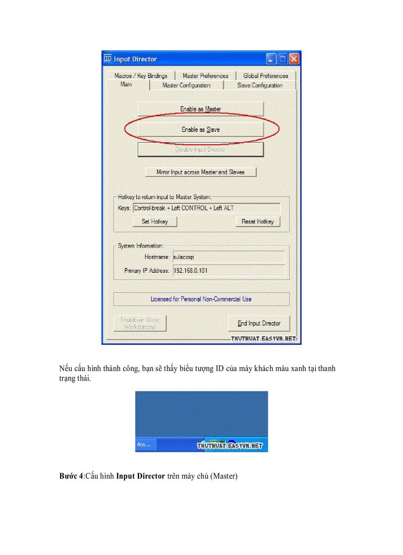 image for page Sử 1 bàn phím và chuột cho các máy tính trong mạng LAN