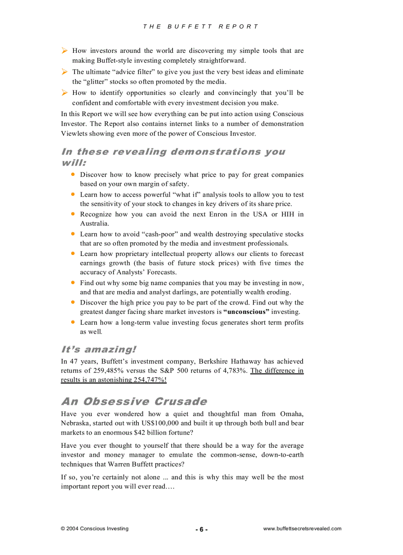 image for page The Investing Secrets of Warren Buffett and how to profit from them