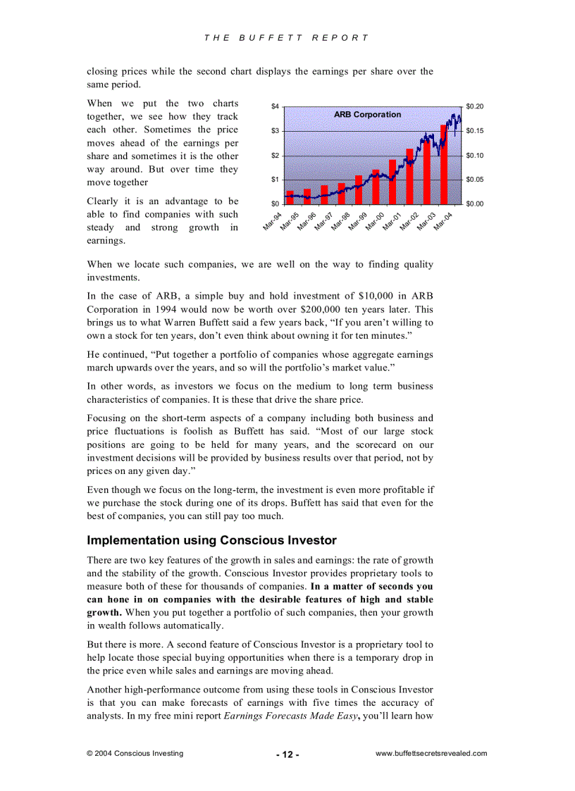 image for page The Investing Secrets of Warren Buffett and how to profit from them