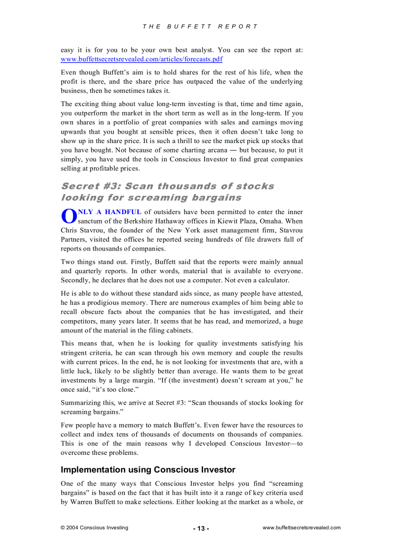 image for page The Investing Secrets of Warren Buffett and how to profit from them