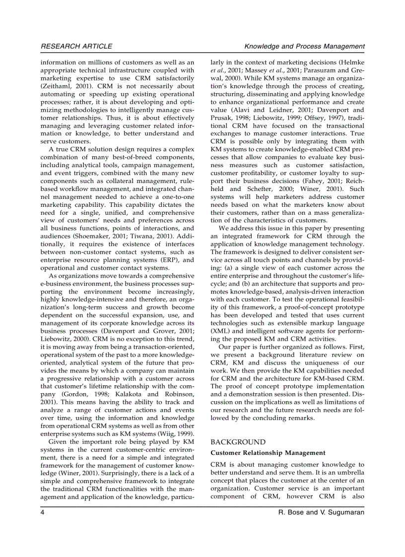 image for page Application of Knowledge Management Technology in Customer Relationship Management