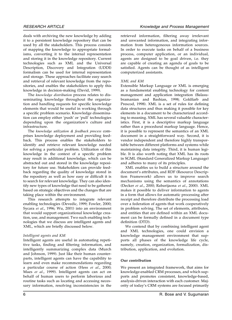 image for page Application of Knowledge Management Technology in Customer Relationship Management