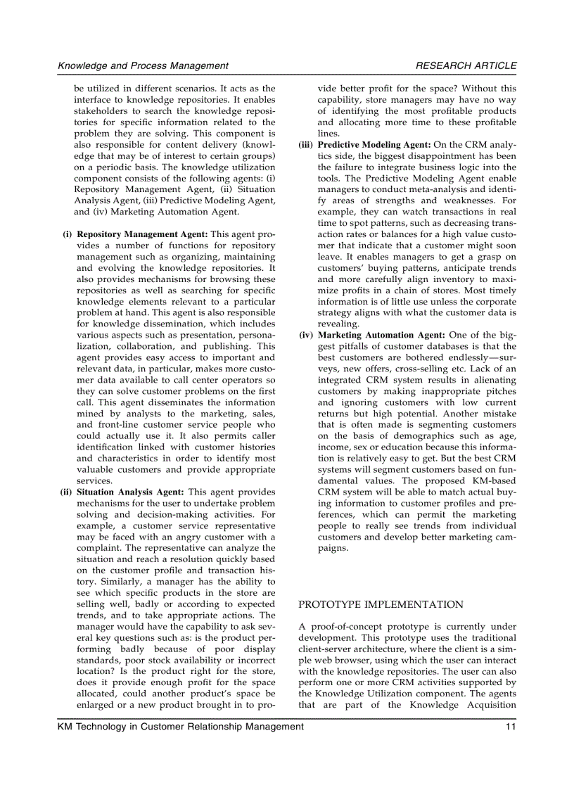 image for page Application of Knowledge Management Technology in Customer Relationship Management