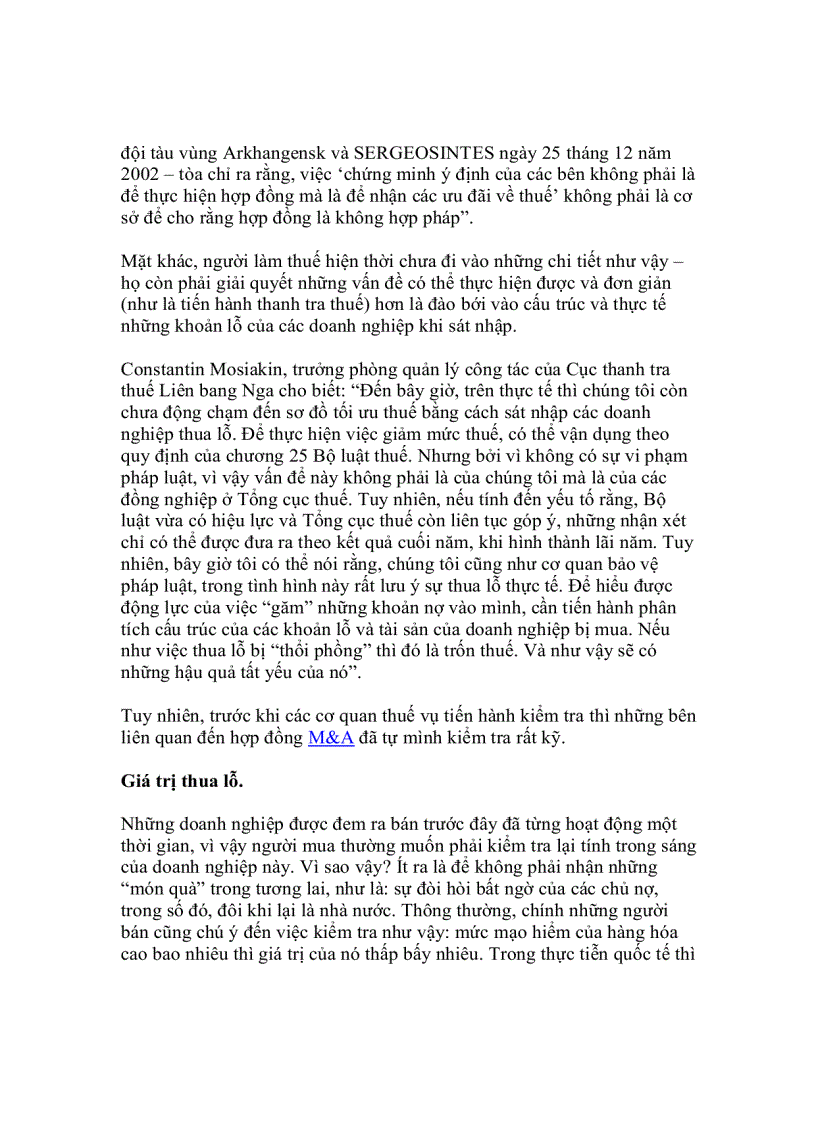 image for page Lợi ích từ thua lỗ