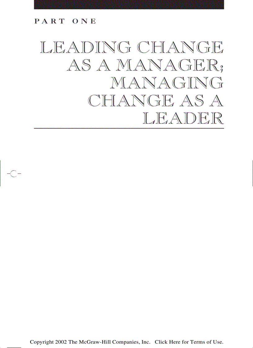 image for page Managerial leadership