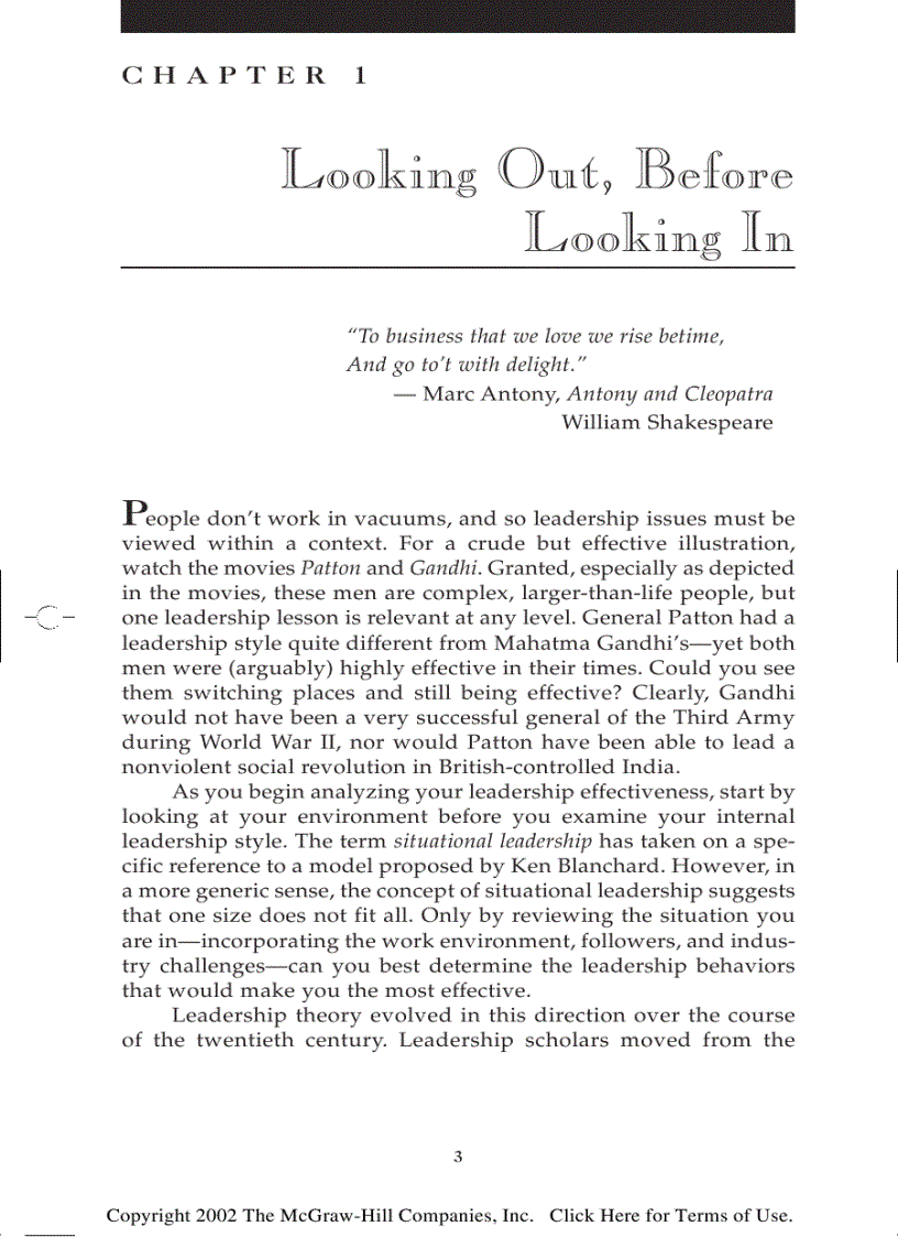 image for page Managerial leadership