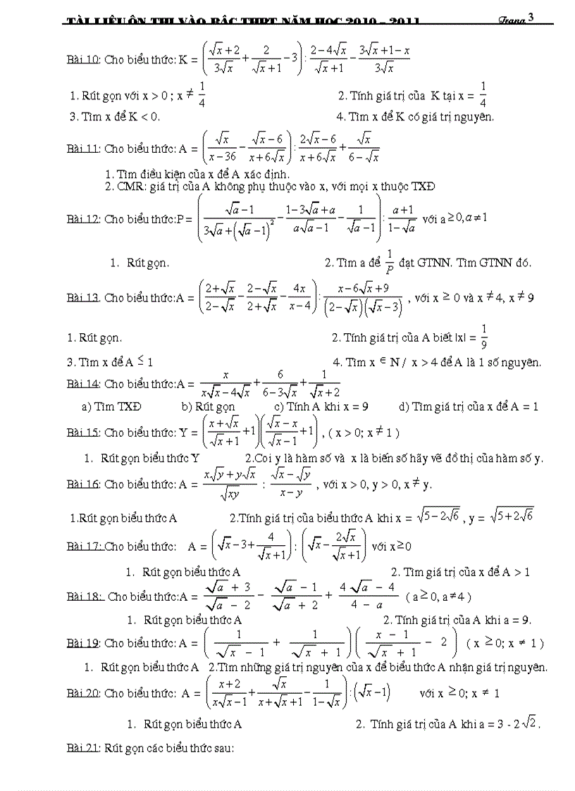 image for page Tài liệu ôn thi toán 9