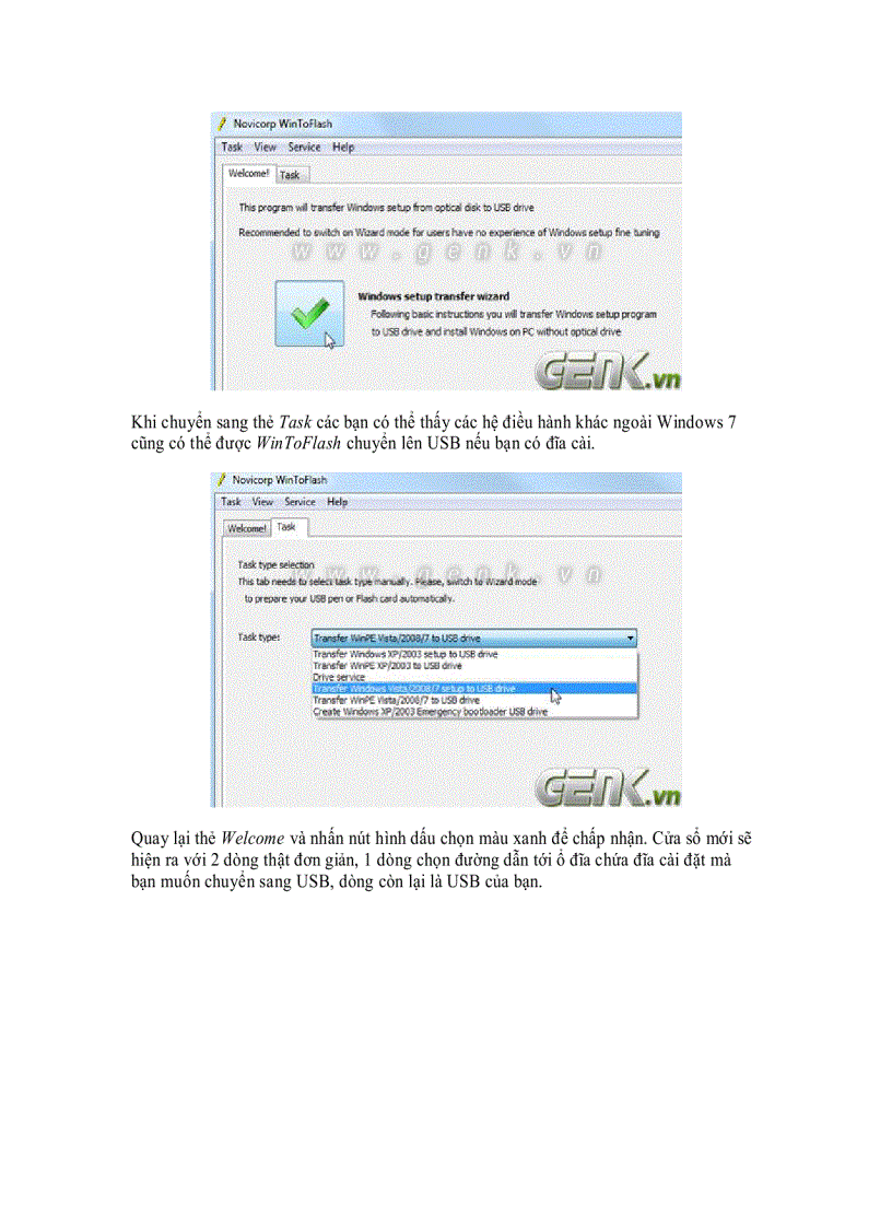 image for page USB BOOT Cài đặt Win7 bằng 2 phần mềm Windows 7 USB DVD Download Tool và WinToFlash