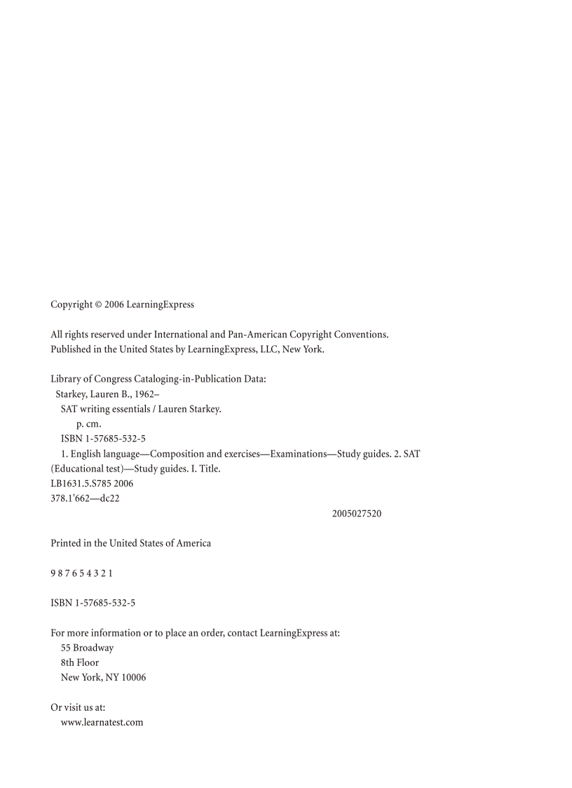 image for page SAT Writing Essentials