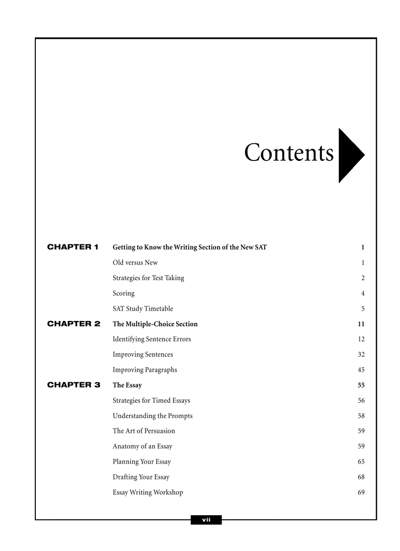 image for page SAT Writing Essentials