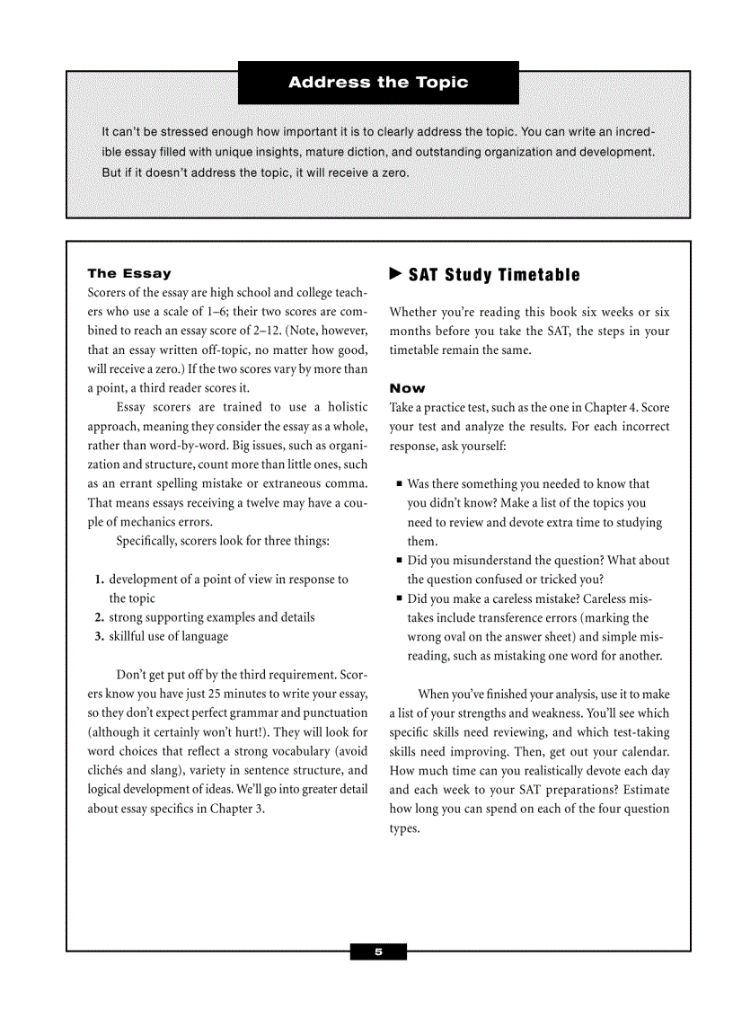 image for page SAT Writing Essentials