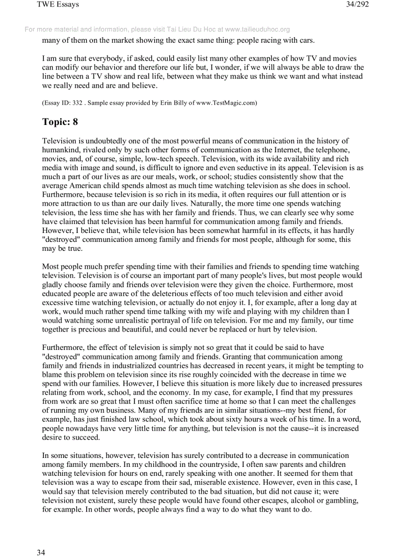 image for page 185 Topics and sample essays 1