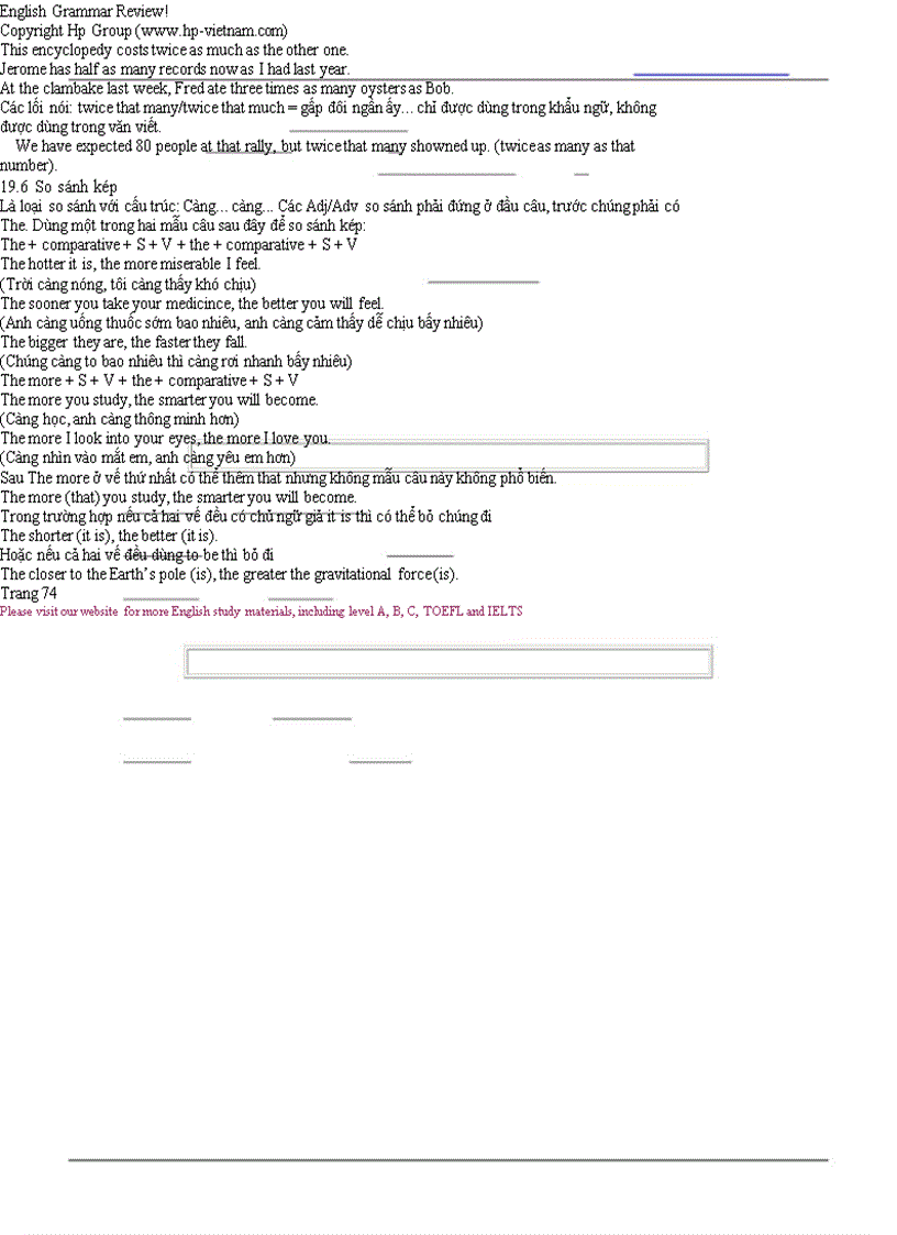 image for page Giáo trình ngữ pháp Tiếng Anh rất cơ bản