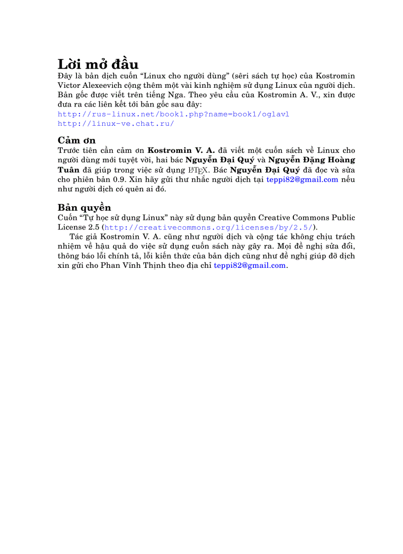 image for page Tự học sử dụng Linux 1