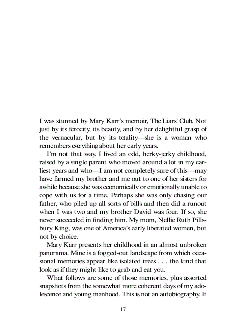 image for page On Writing by Stephen King