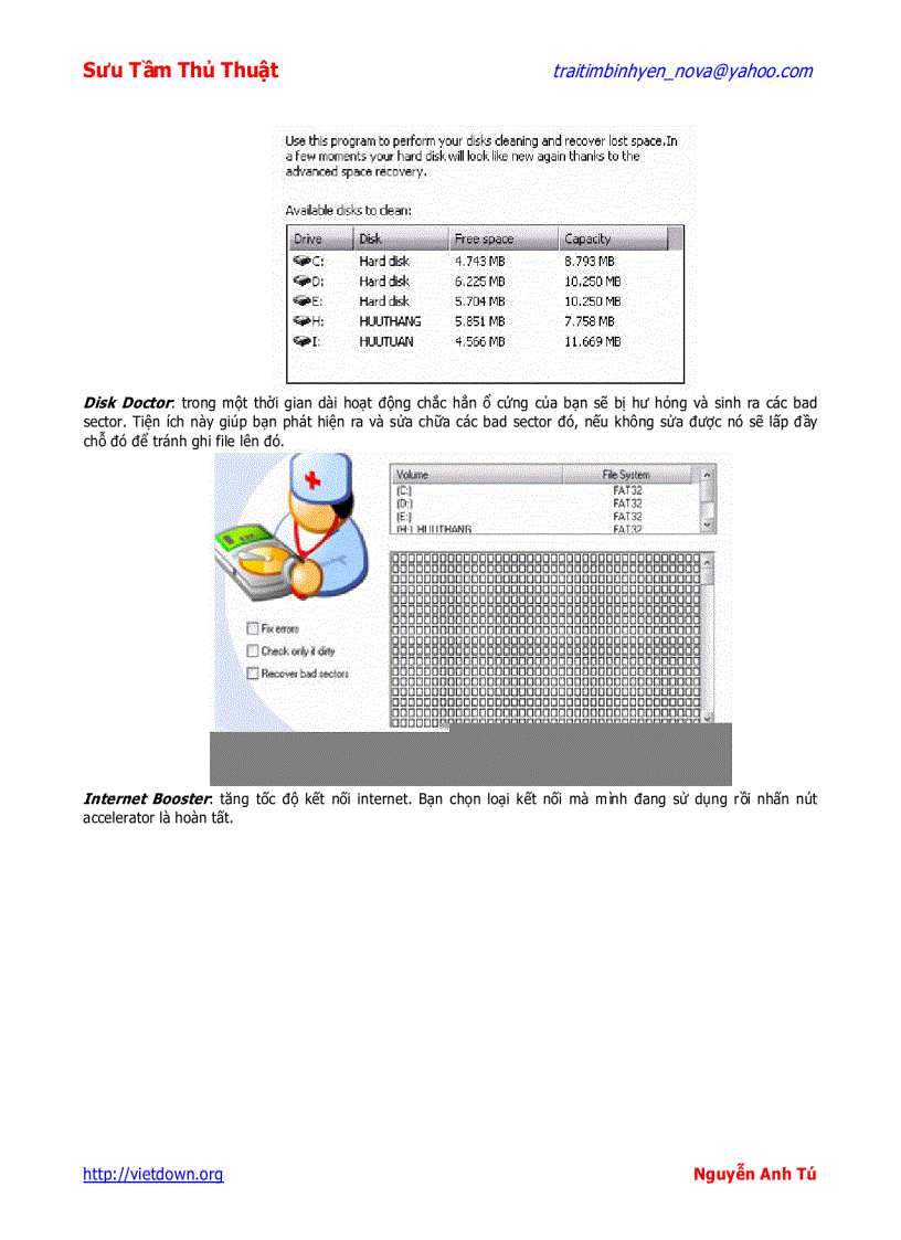 image for page Sưu tầm thủ thuật Window Tối ưu hóa Win XP