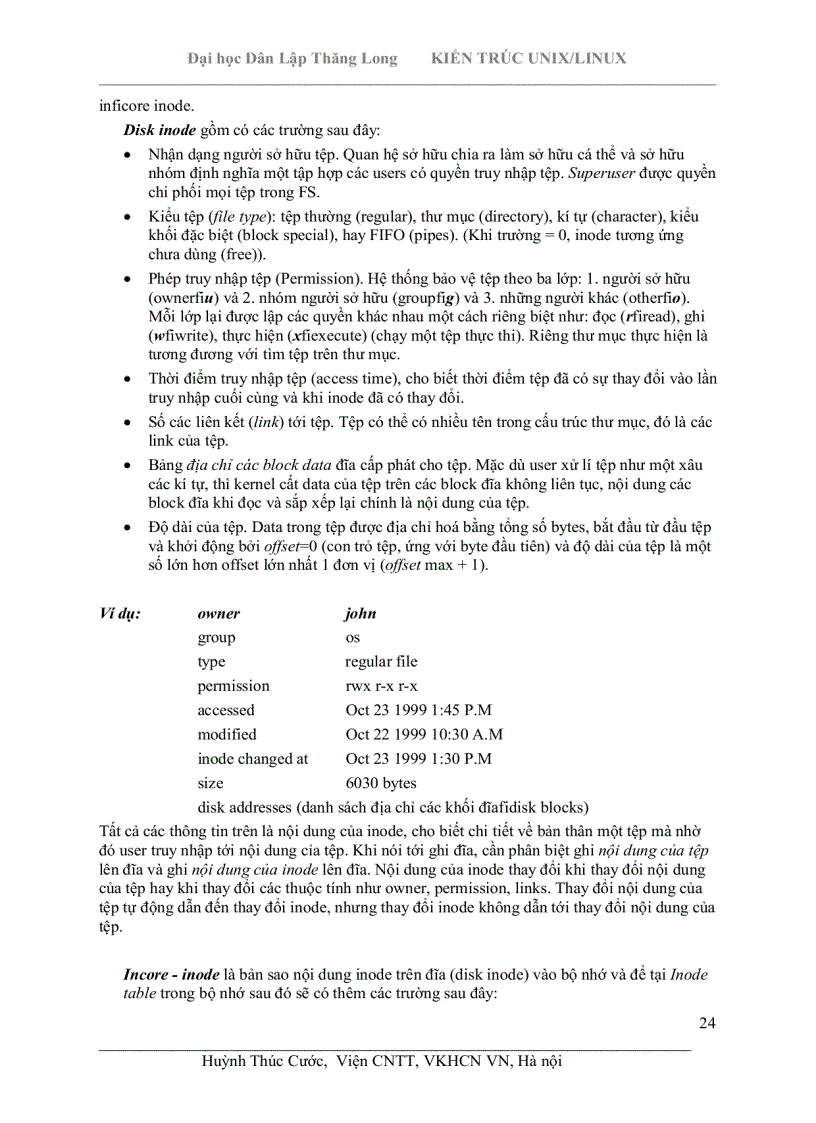 image for page Kiến trúc Uni Linux