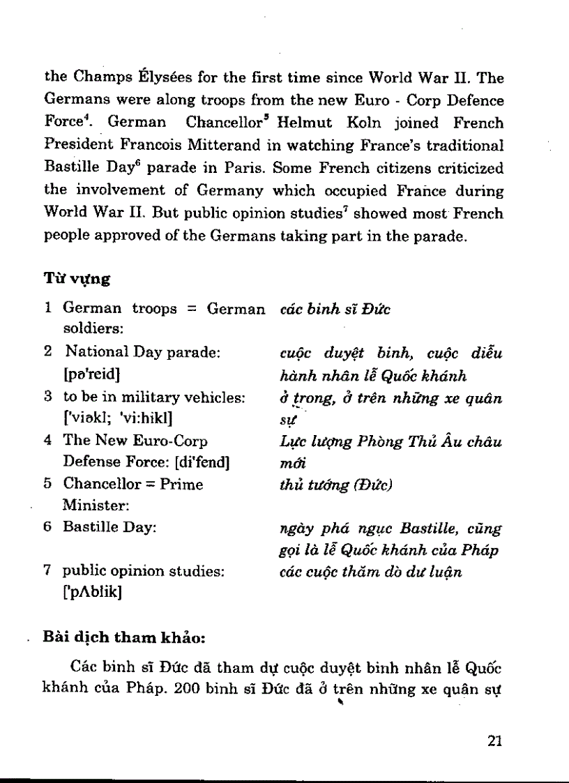 image for page Hướng dẫn đọc và dịch báo chí Anh Việt