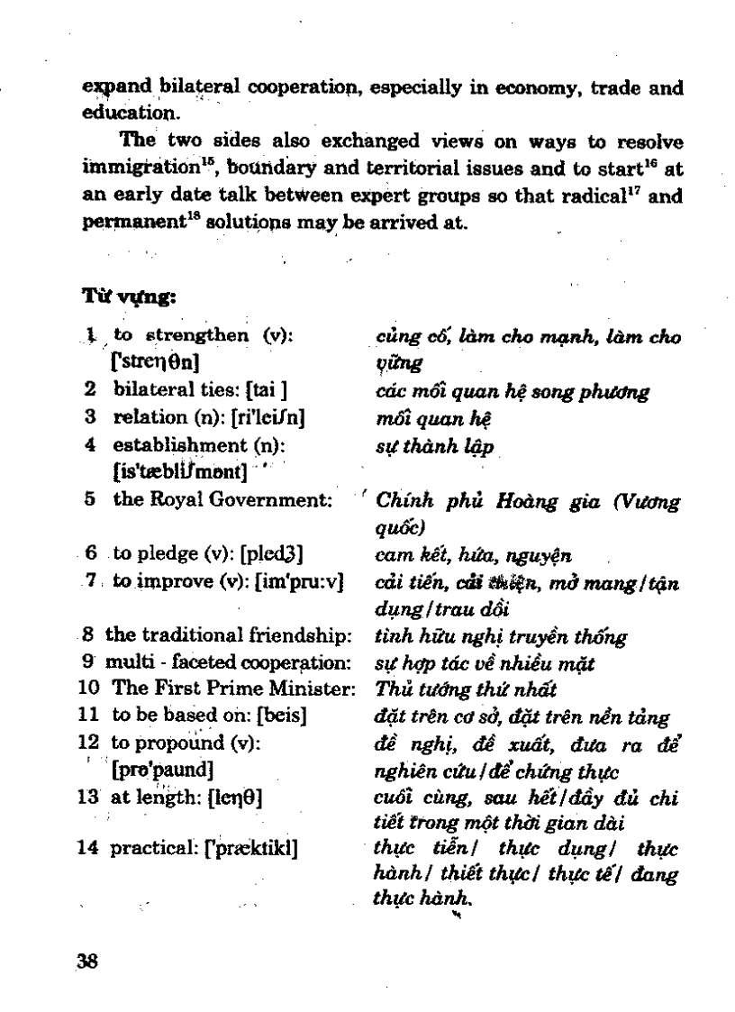 image for page Hướng dẫn đọc và dịch báo chí Anh Việt