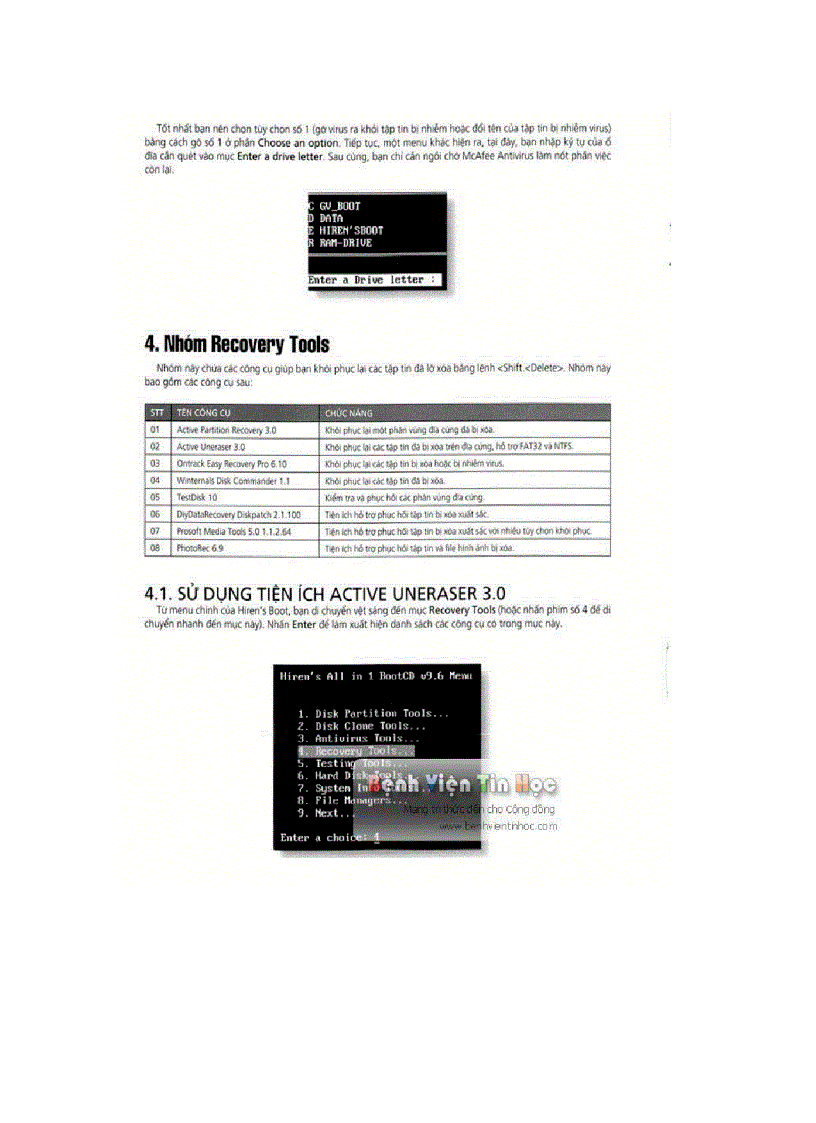 image for page Hướng dẫn sử dụng Hiren Boot toàn tập