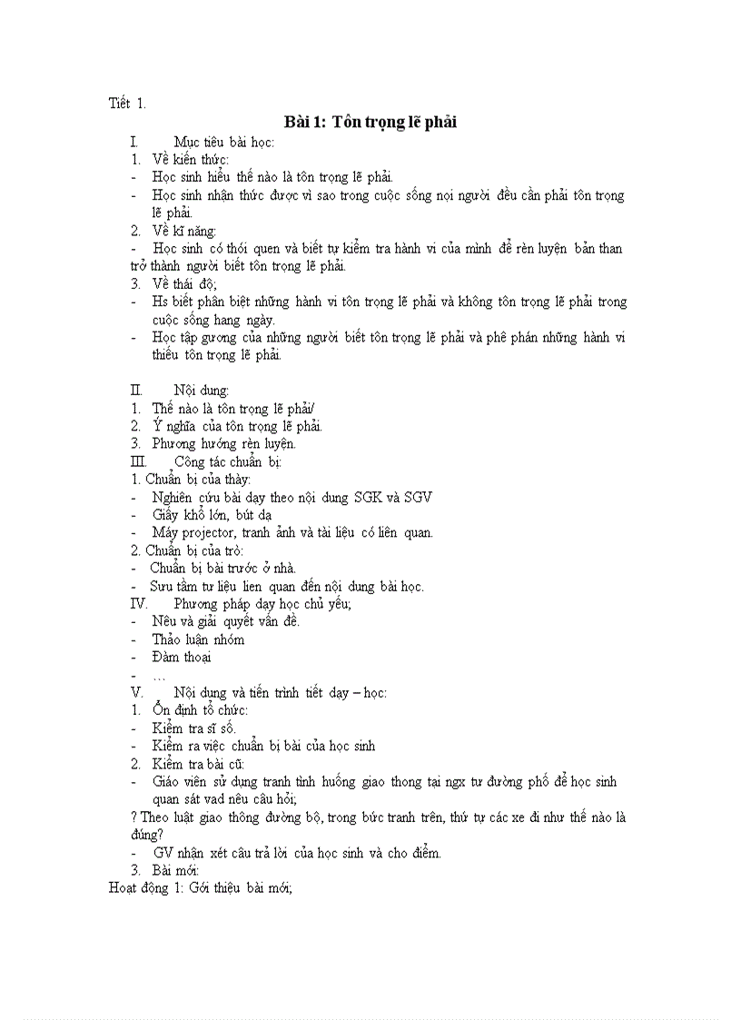 image for page Giáo dục công dân Tôn trọng lẽ phải