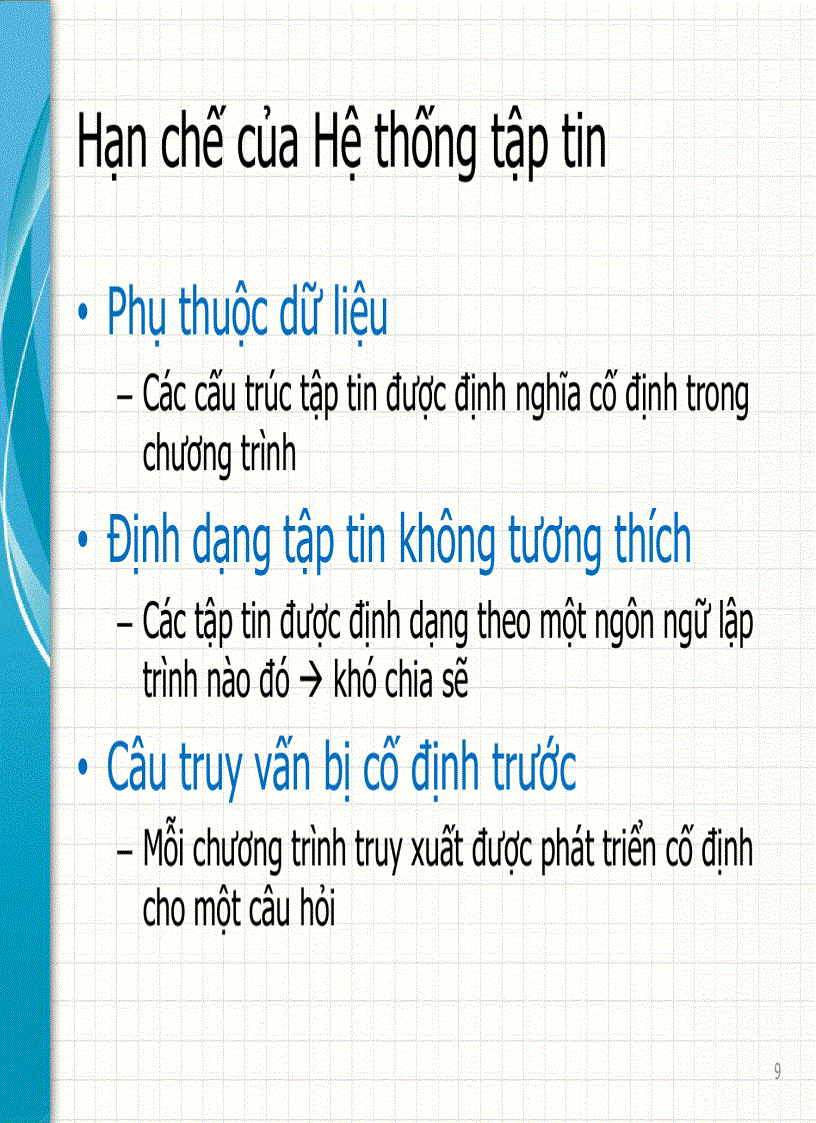 image for page Giáo Trình Cơ Sở Dữ Liệu Trường KHTN Chương 1