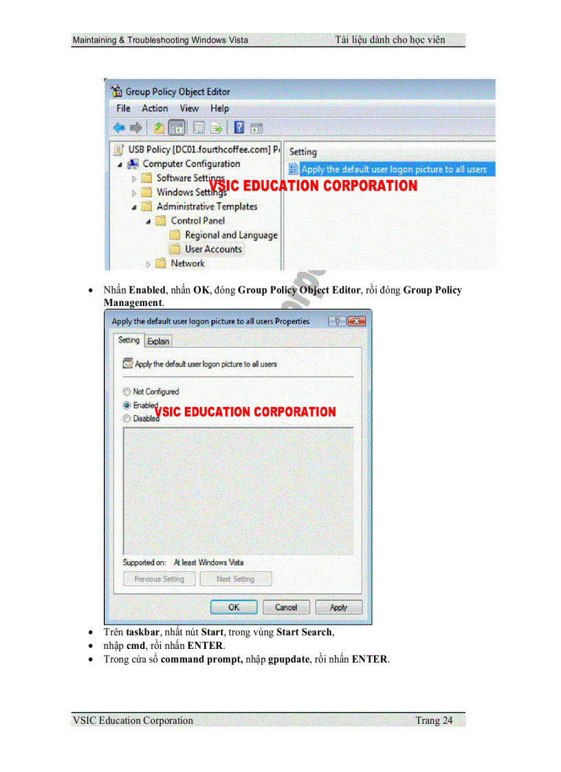 image for page Maintaining Troubleshooting Windows Vista