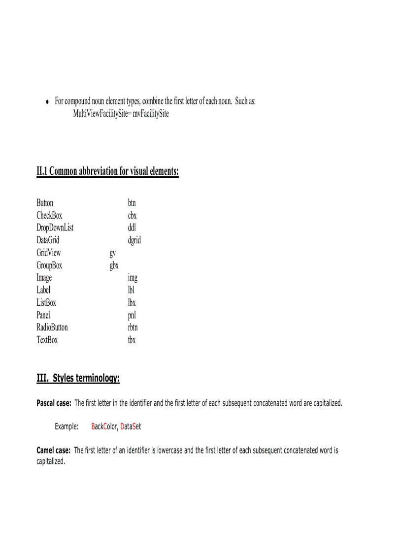 image for page CSharp Naming Guidelines