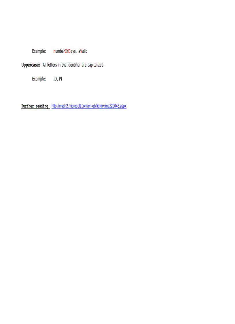 image for page CSharp Naming Guidelines