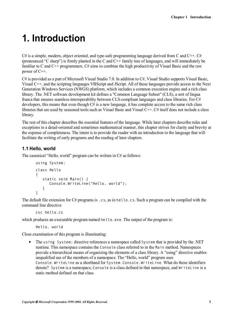 image for page C Language Reference