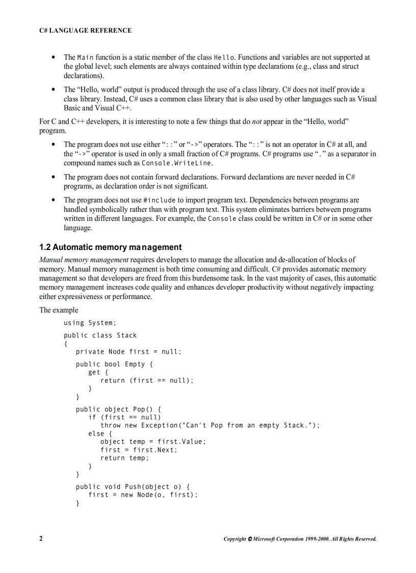 image for page C Language Reference