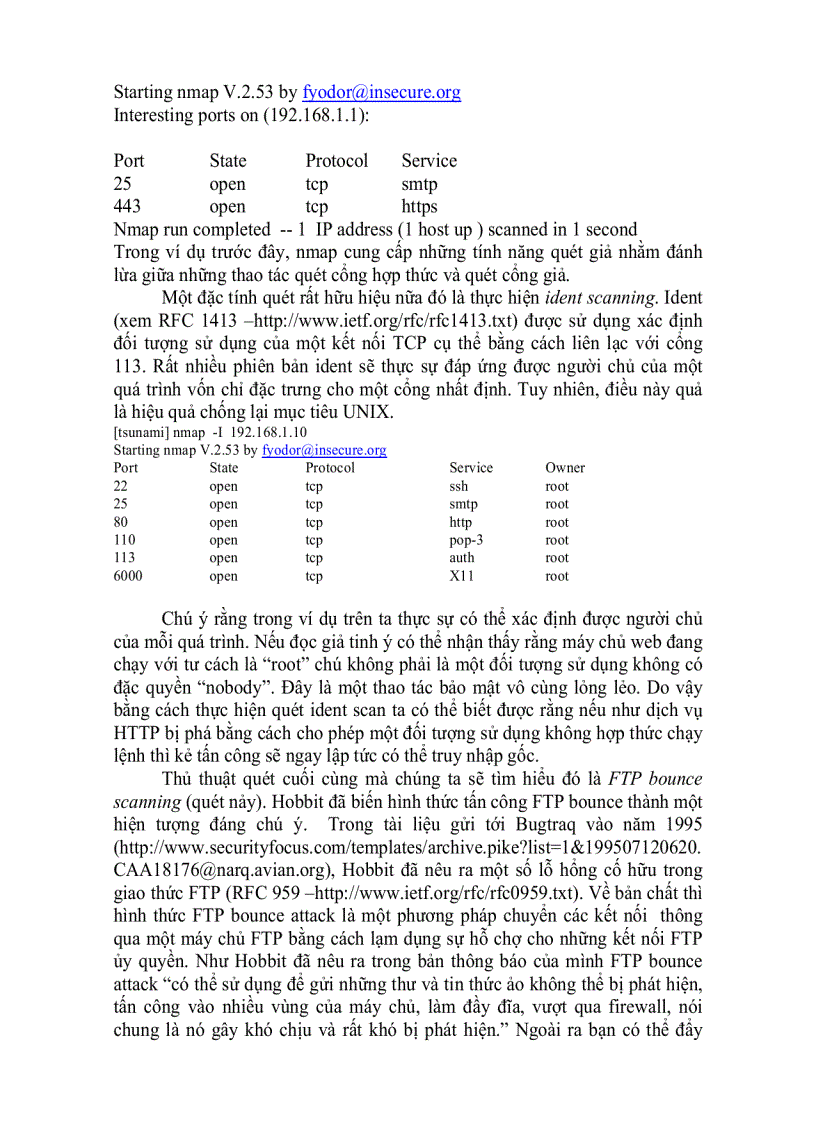 image for page Bảo mật mạng Bí quyết và giải pháp Quét