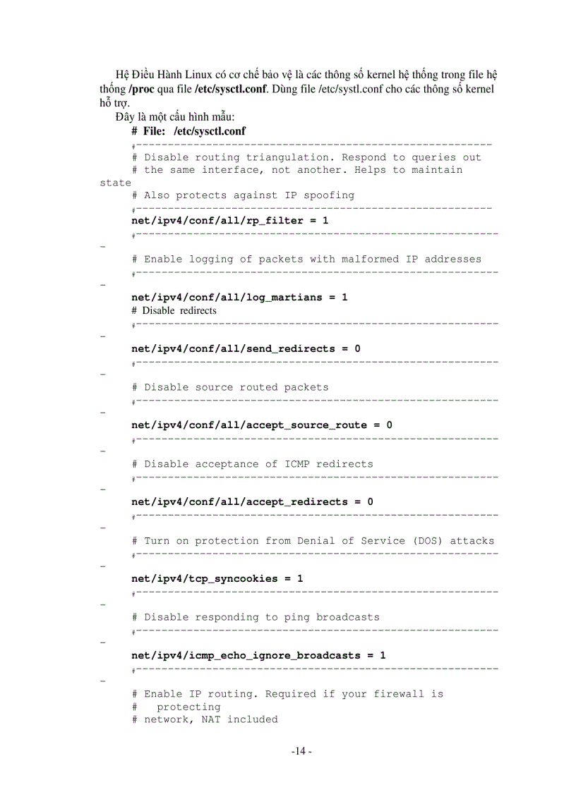 image for page Giới thiệu về Iptables
