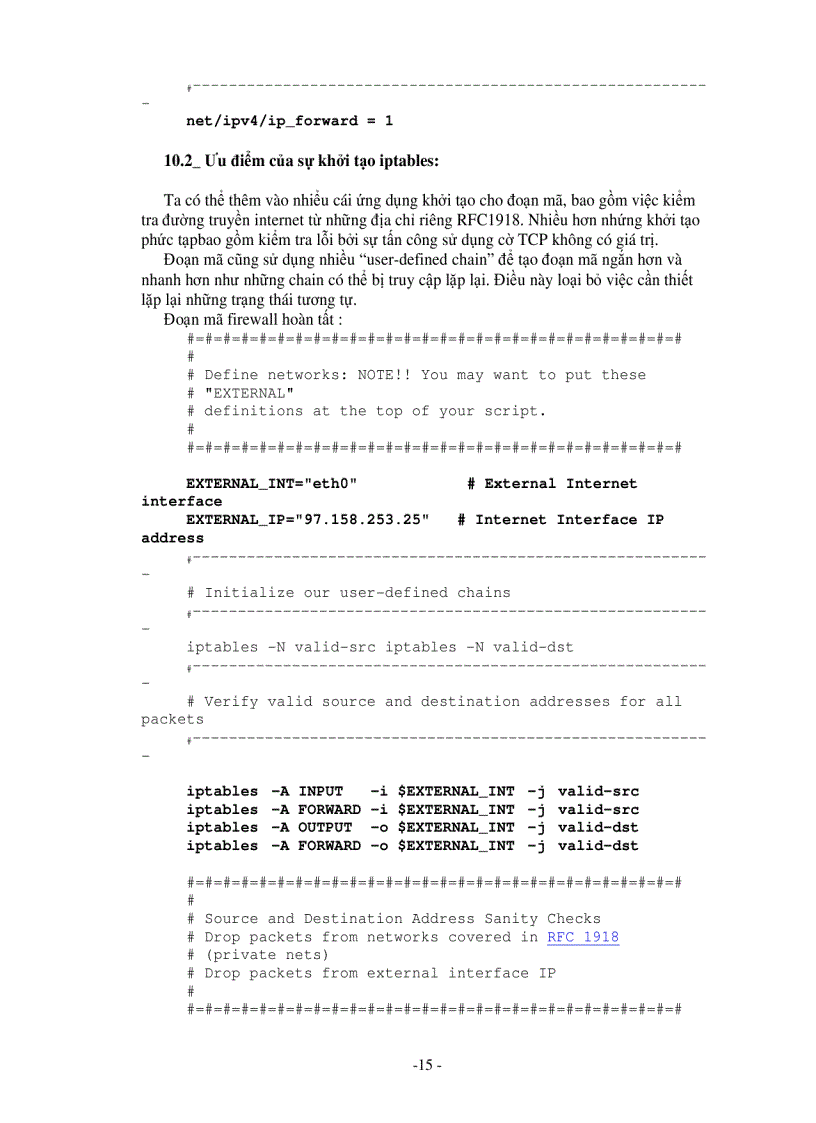 image for page Giới thiệu về Iptables
