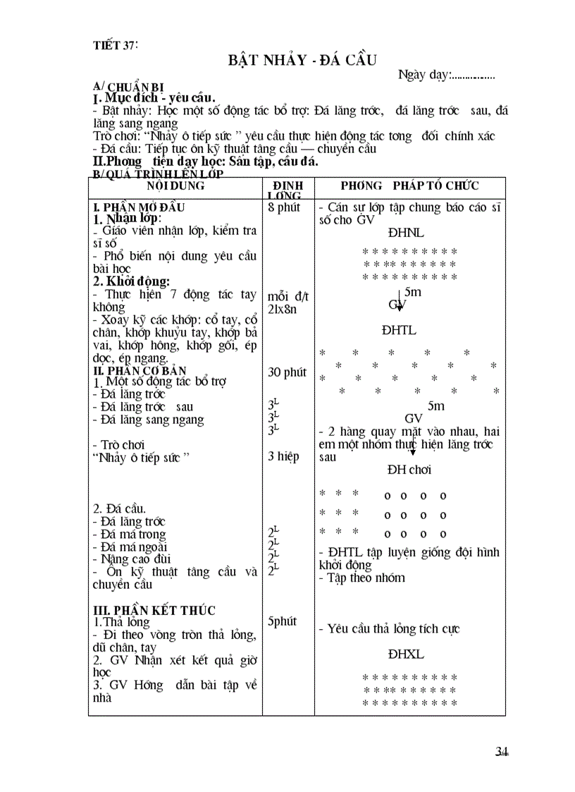 image for page Giáo án thể dục 6