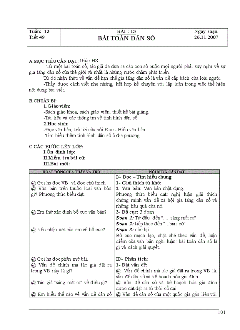 image for page Giáo án Ngữ văn 8