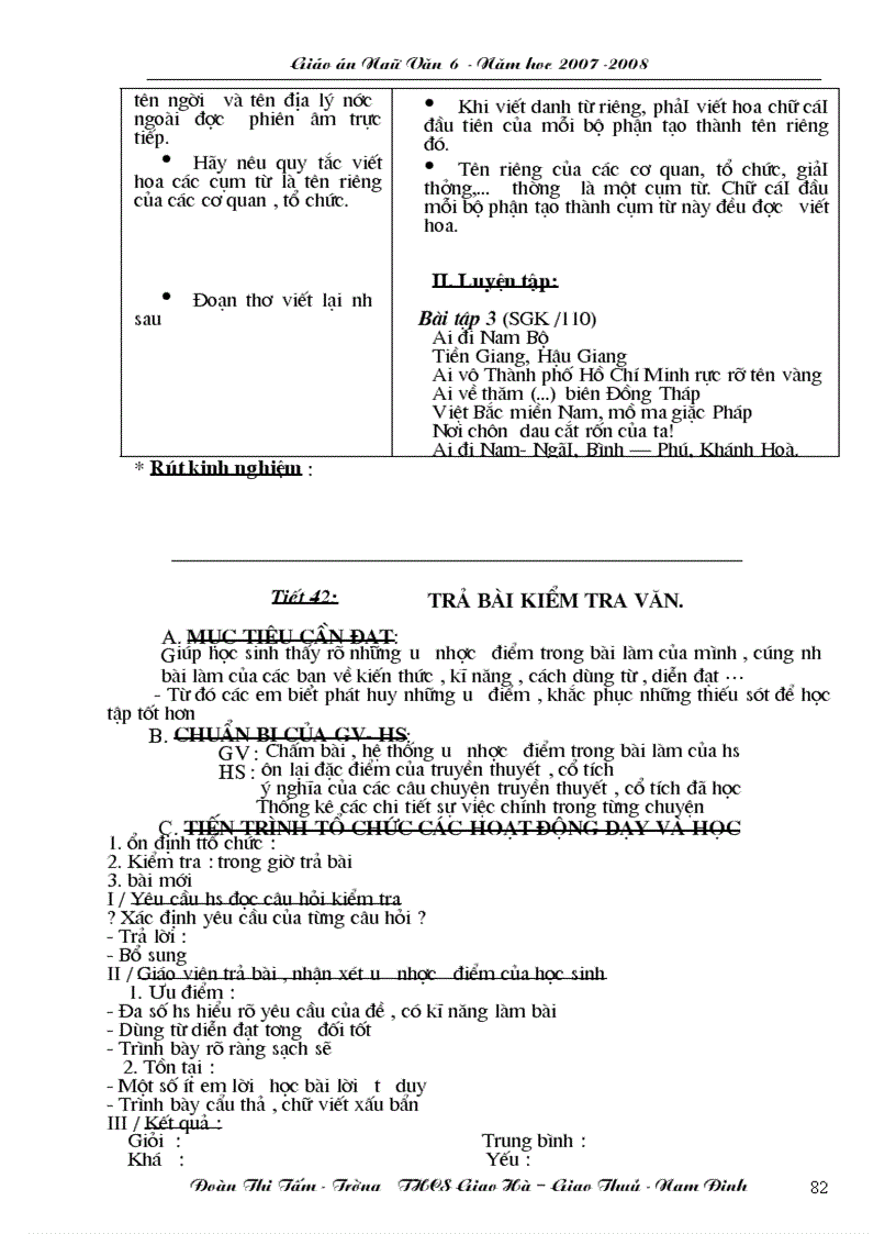 image for page Giáo án ngữ văn 6