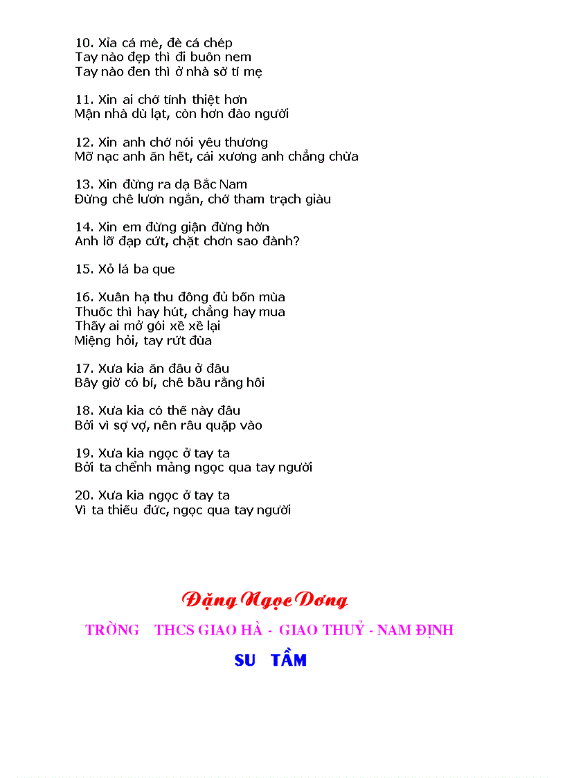 image for page Ca dao tục ngữ thành ngữ việt nam