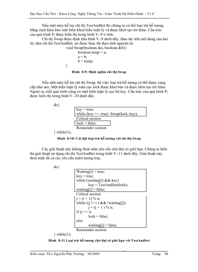 image for page Hệ điều hành Đồng bộ hóa quá trình