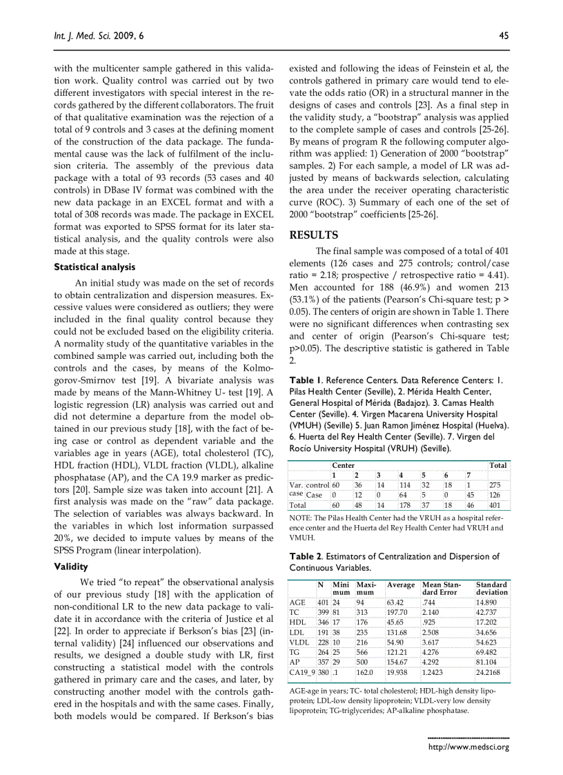 image for page Báo cáo y học Multivariate explanatory model for sporadic carcinoma of the colon in Dukes stages I and IIa