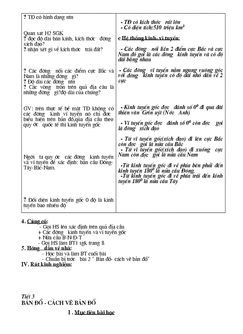 image for page Giáo án Địa lý 6