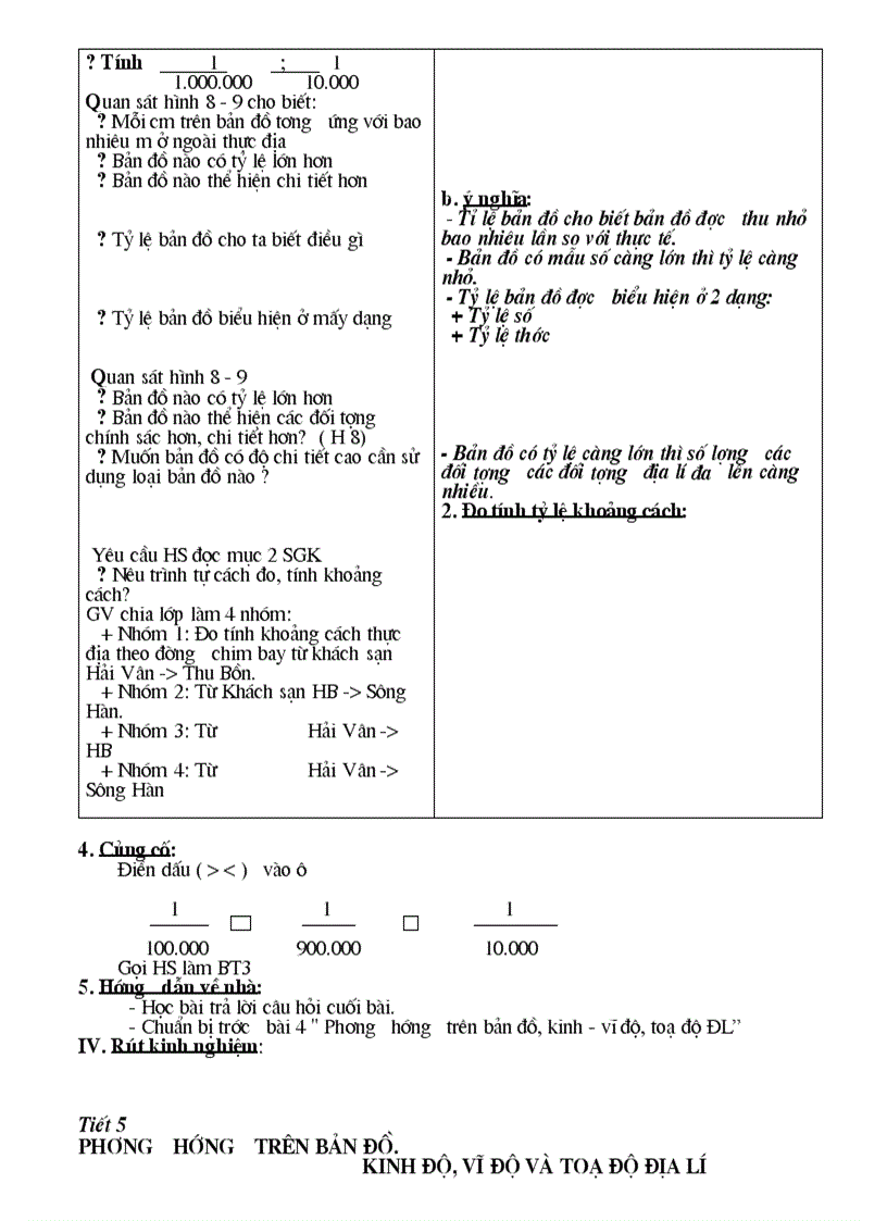 image for page Giáo án Địa lý 6