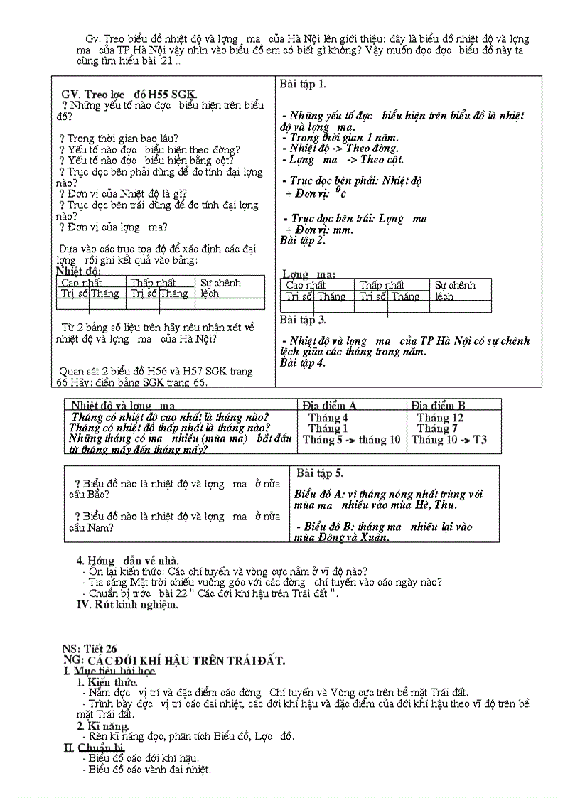 image for page Giáo án Địa lý 6