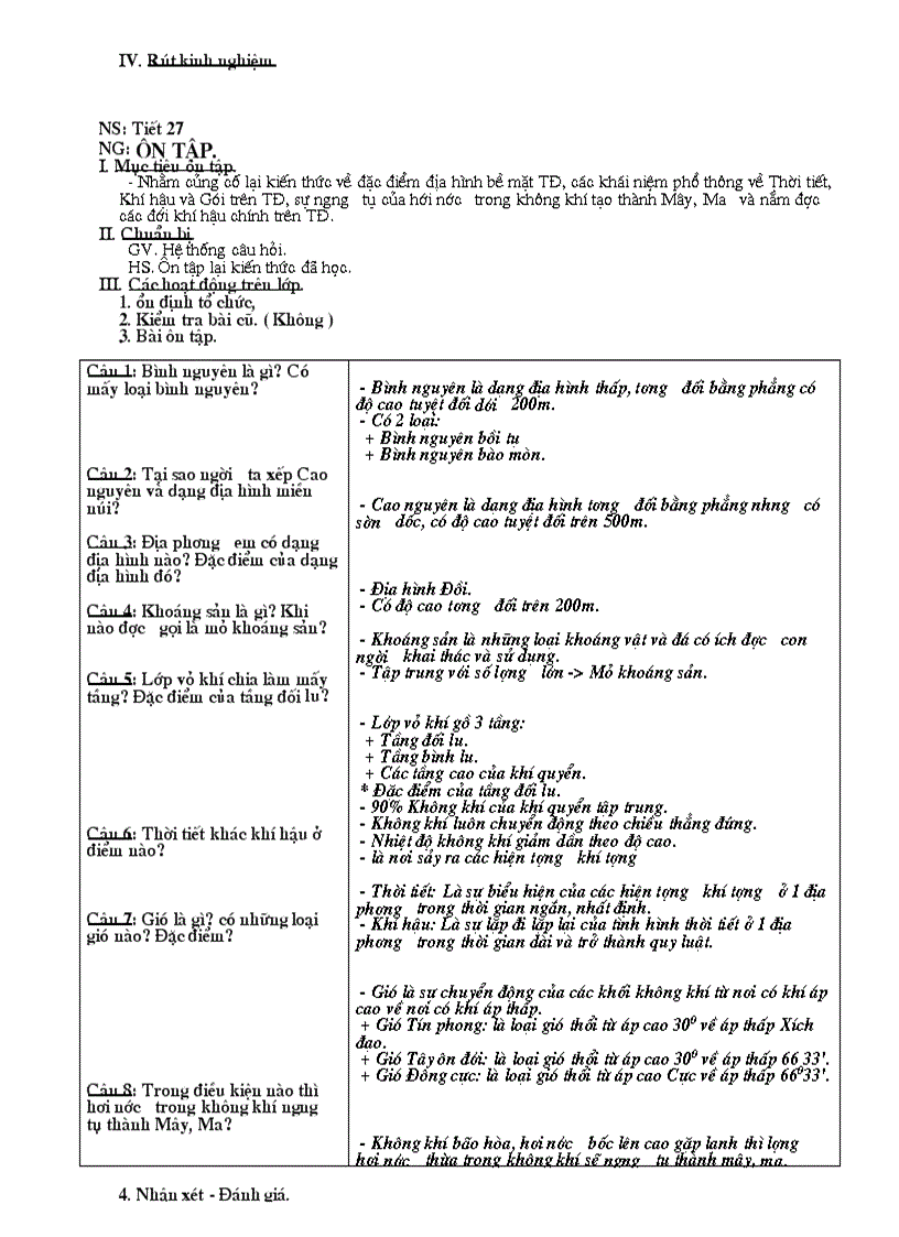 image for page Giáo án Địa lý 6