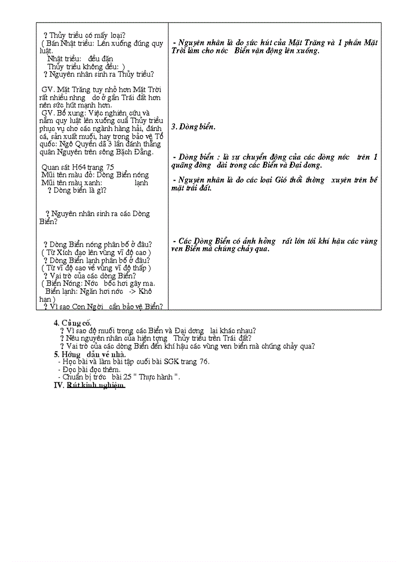 image for page Giáo án Địa lý 6