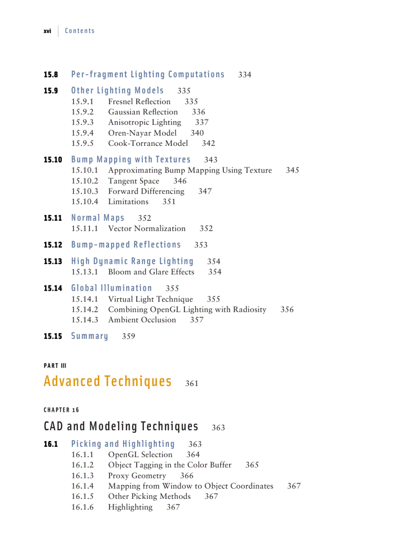 image for page Advanced Graphic Programming Using OpenGL