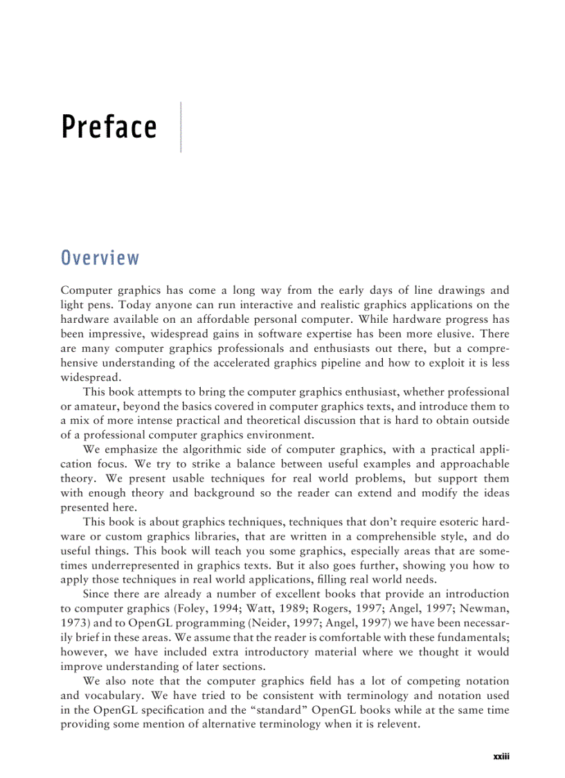 image for page Advanced Graphic Programming Using OpenGL