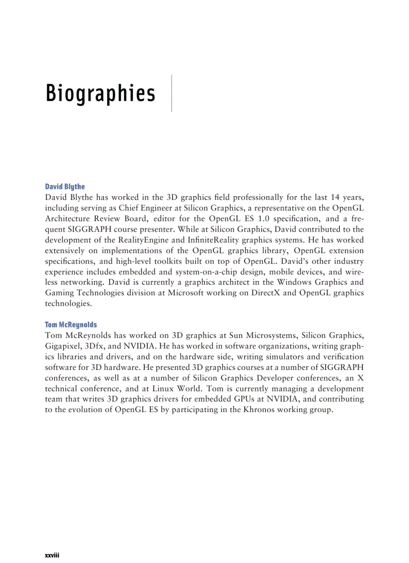 image for page Advanced Graphic Programming Using OpenGL